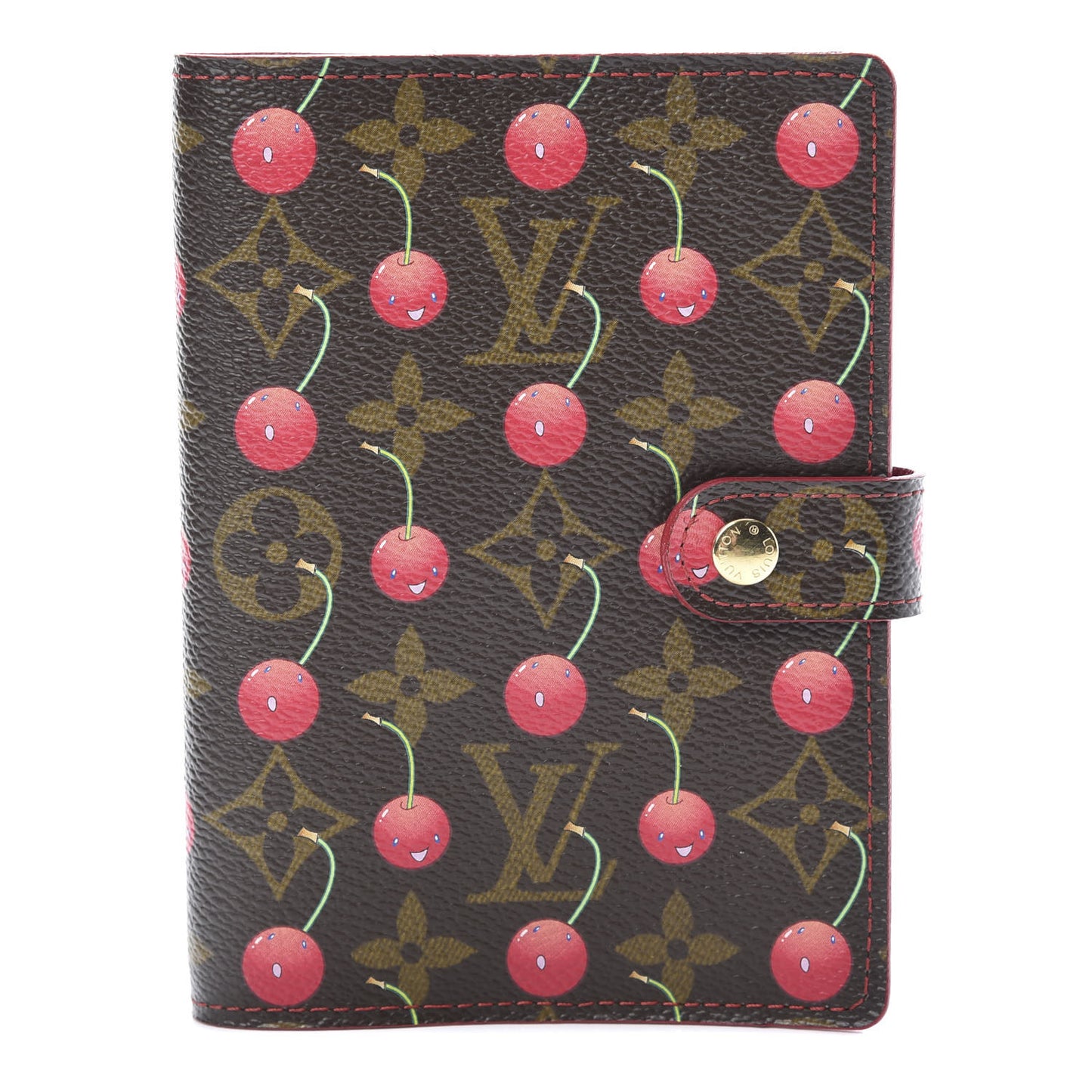 Monogram Cerises Small Ring Agenda Cover