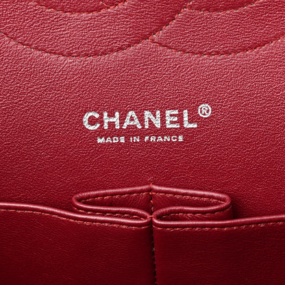Chanel Patent Quilted Jumbo Double Flap Red 6 of 12