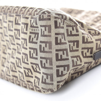 Fendi Zucchino Baguette Dark Brown 6 of 7