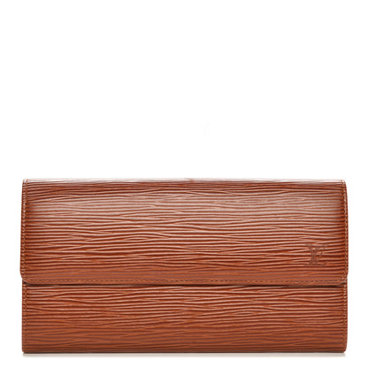 Louis Vuitton Epi Sarah Wallet Kenyan Fawn 1 of 6