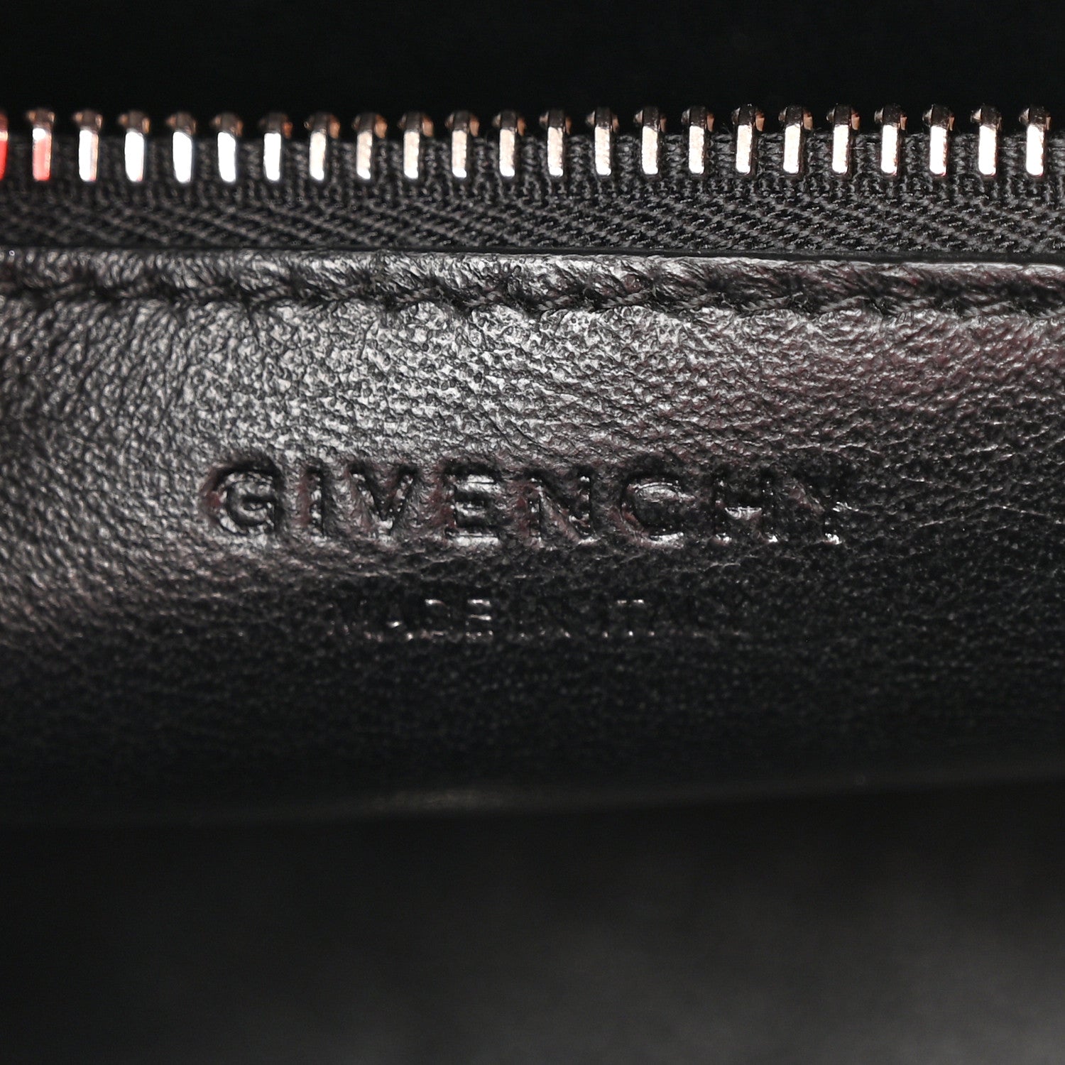 Givenchy Smooth Calfskin Small Degrade Horizon Satchel Red Black 6 of 13