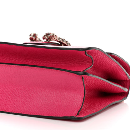 Gucci Dollar Calfskin Crystal Web Medium Dionysus Bamboo Top Handle Bag Box Pink Black Diamond 10 of 11