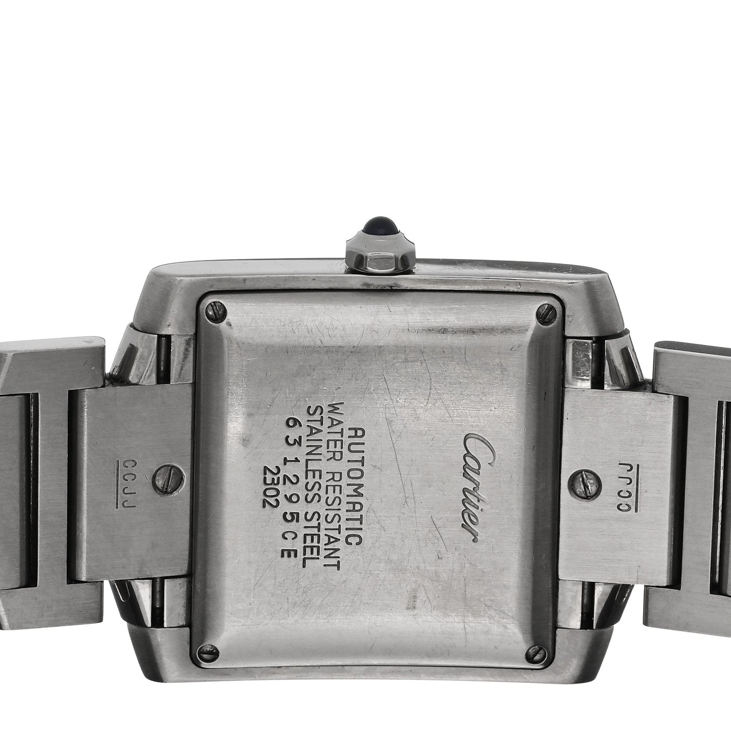 Stainless Steel 28mm Tank Francaise Automatic Watch