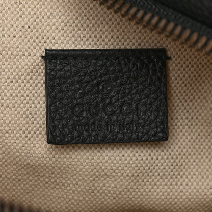 Gucci Grained Calfskin Small Logo Belt Bag Black 6 of 11
