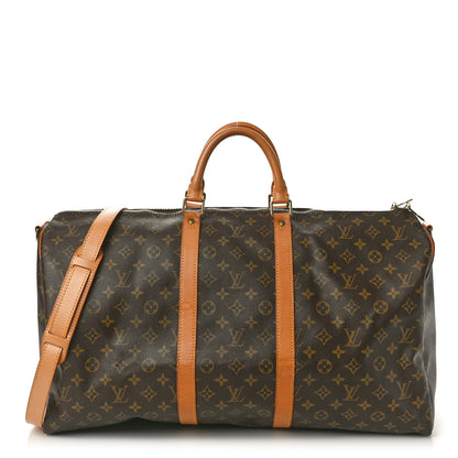 Louis Vuitton Monogram Keepall Bandouliere 55 1 of 10