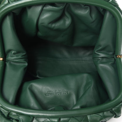 Bottega Veneta Nappa Maxi Intrecciato The Pouch Oversized Clutch Raintree 5 of 8