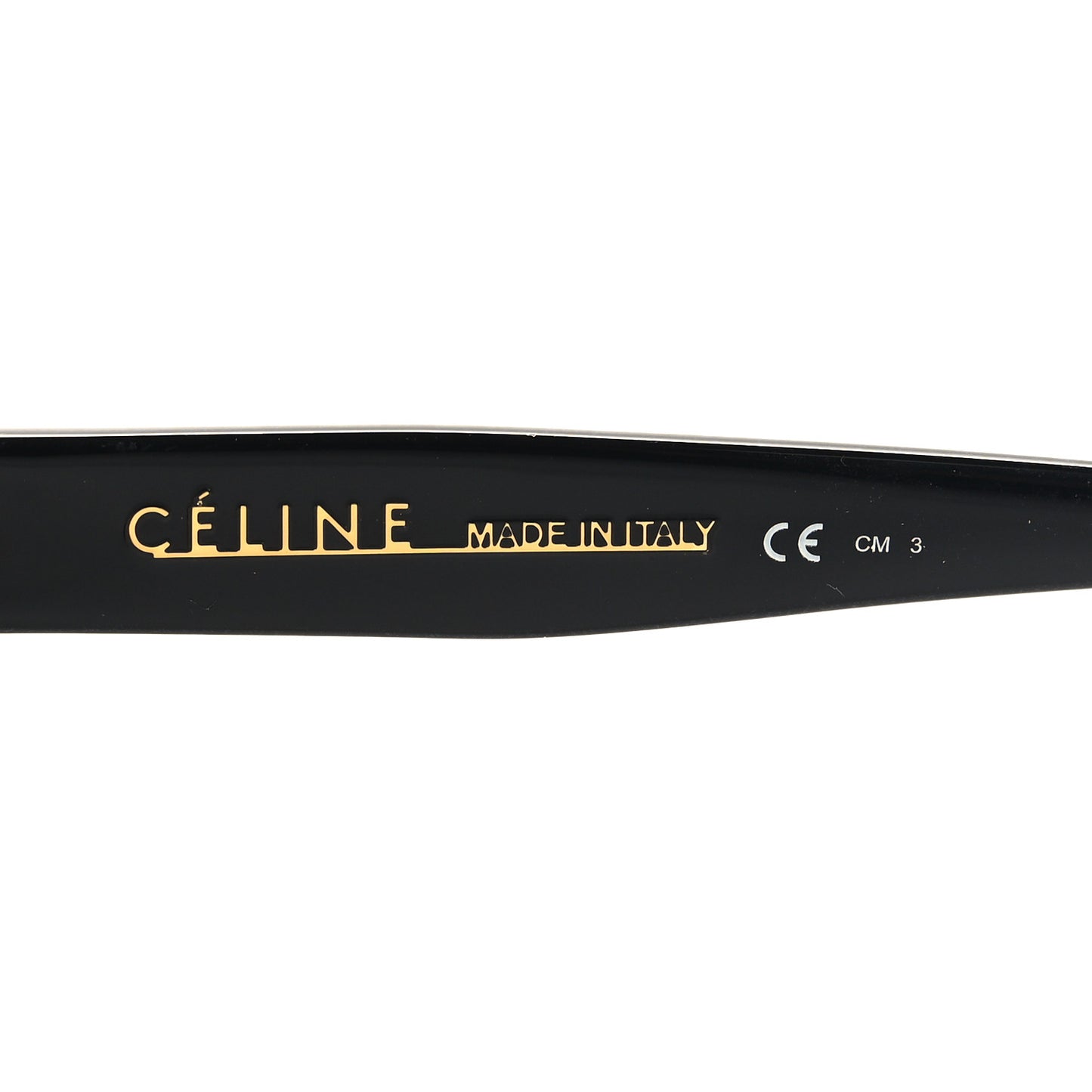 Acetate Bevel Cat Sunglasses CL 41384/F/S Black