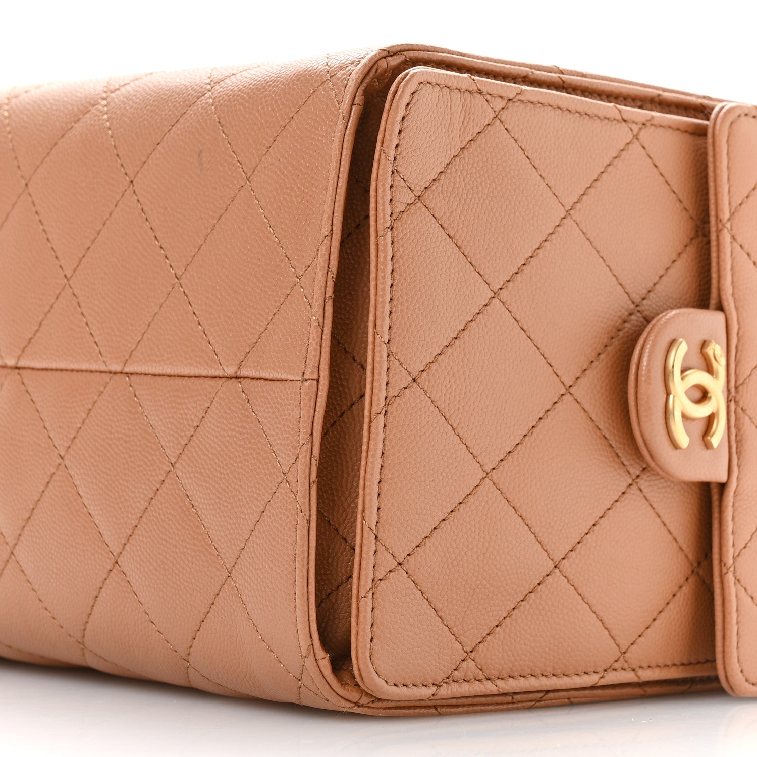 Chanel Caviar Quilted Medium Chanel 25 Handbag Brown 11 of 12