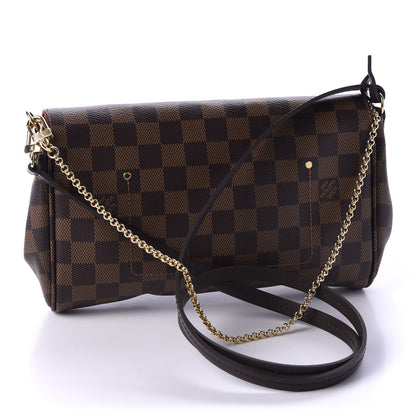 Louis Vuitton Damier Ebene Favorite MM 3 of 12