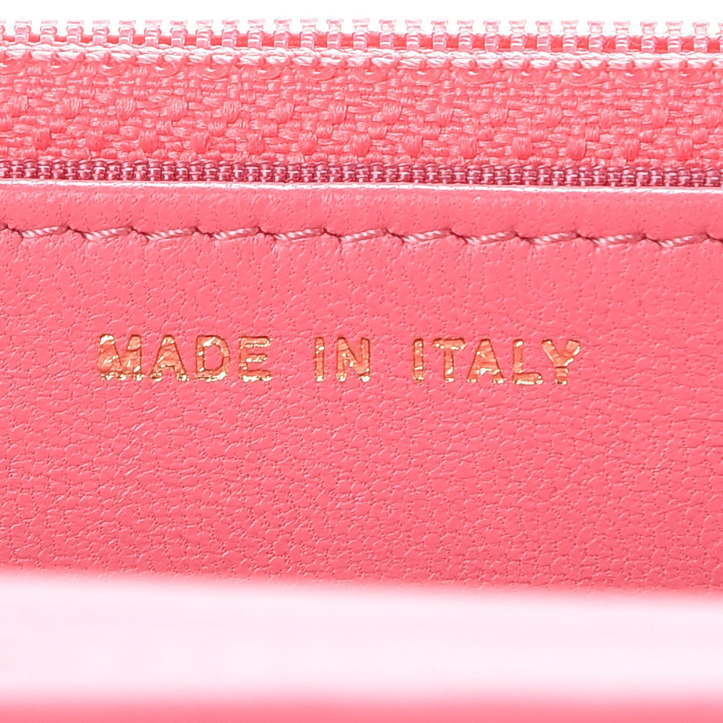 Lambskin Quilted Emoticon Wallet on Chain WOC Pink
