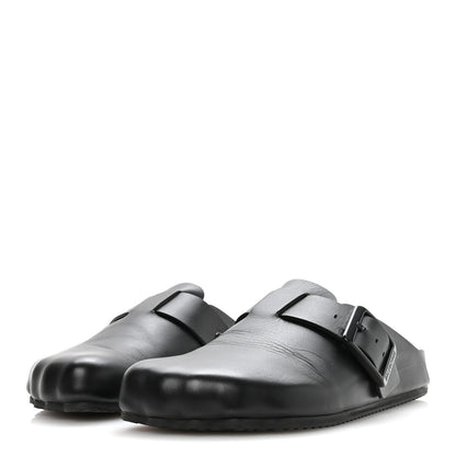 Balenciaga Matte Calfskin Sunday Mules 38 Black 4 of 8