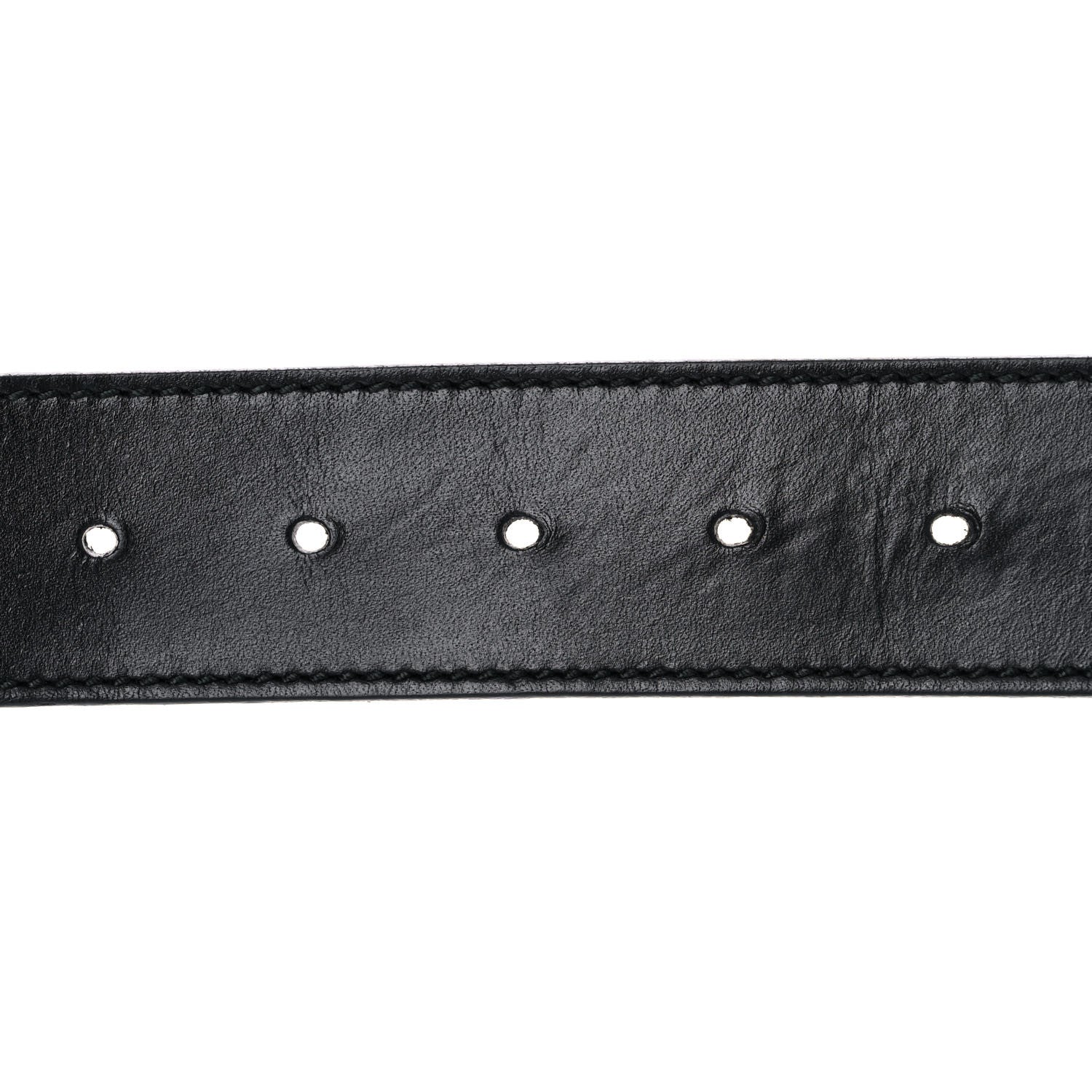 Gucci Calfskin Interlocking G 40mm Belt 90 36 Black 5 of 10