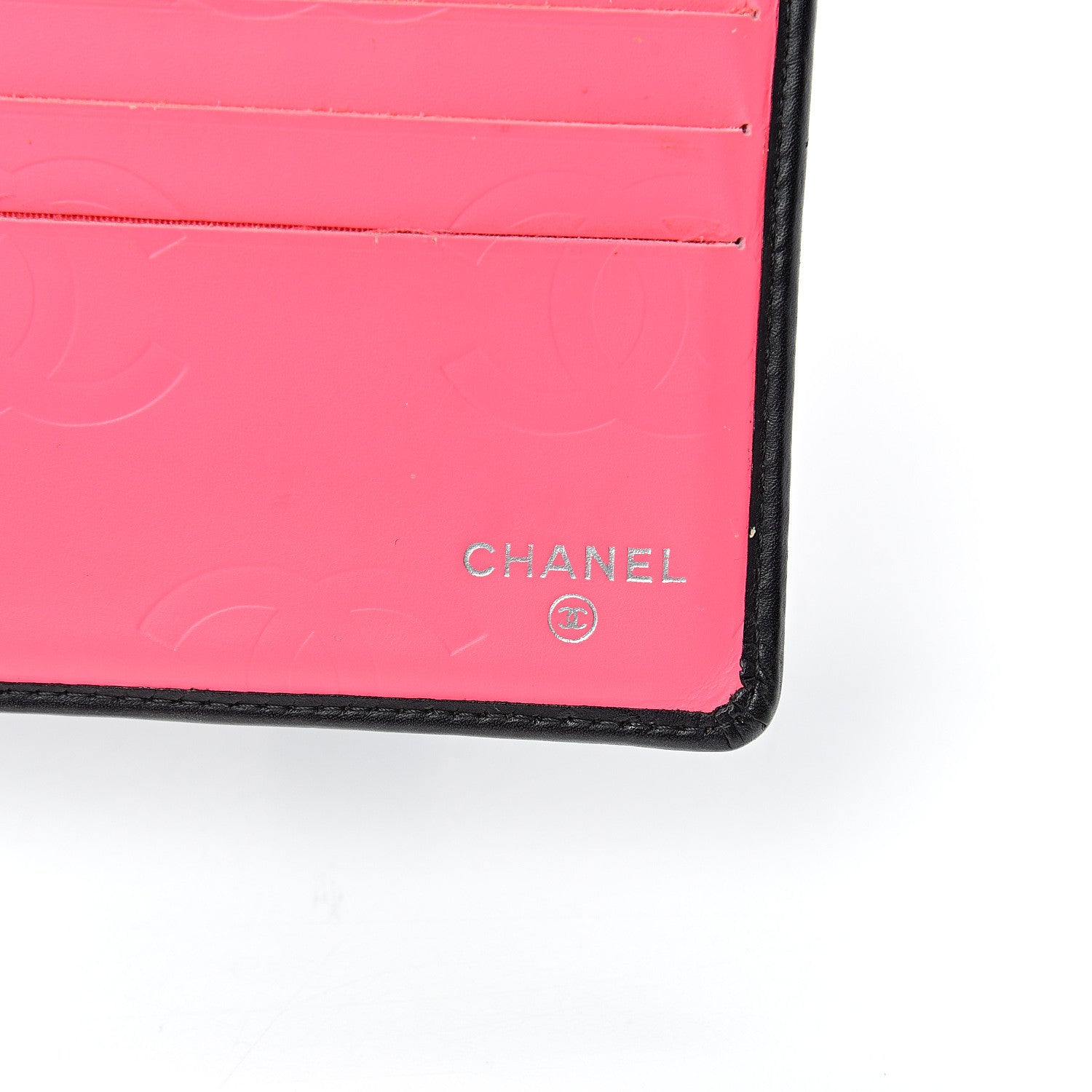 Chanel Calfskin Quilted Cambon Tri-Fold Wallet Black 5 of 16