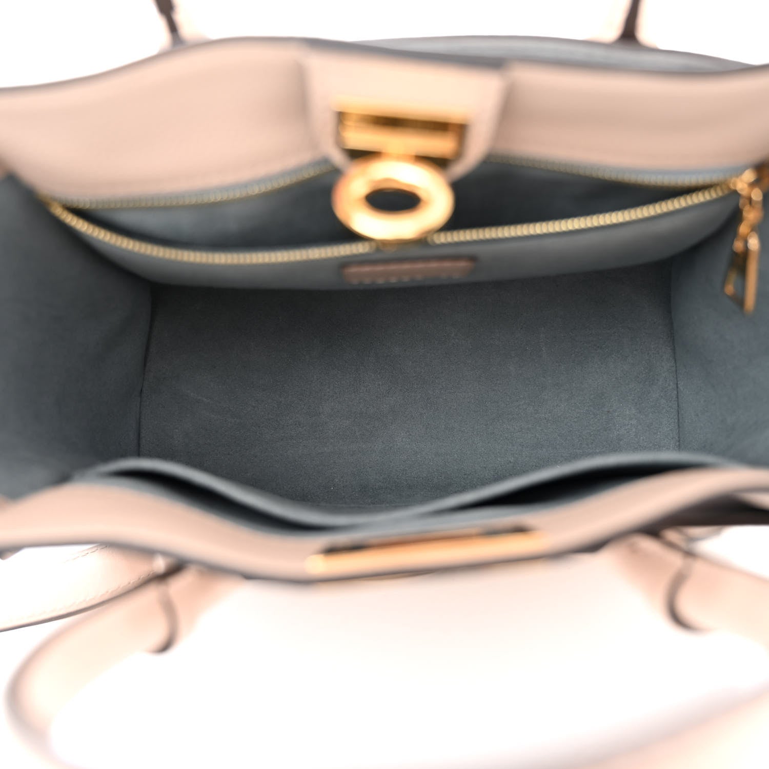 Louis Vuitton Calfskin Monogram On My Side PM Greige 5 of 10