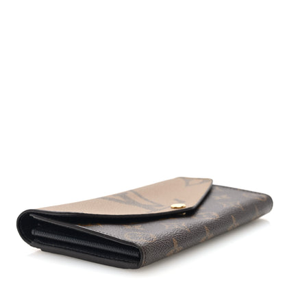 Louis Vuitton Reverse Monogram Giant Sarah Wallet 4 of 6