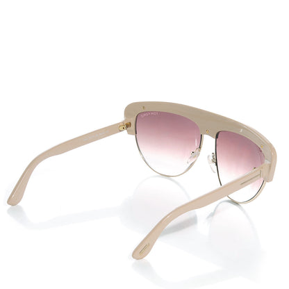 Tom Ford Liane TF318 Sunglasses Beige 2 of 4