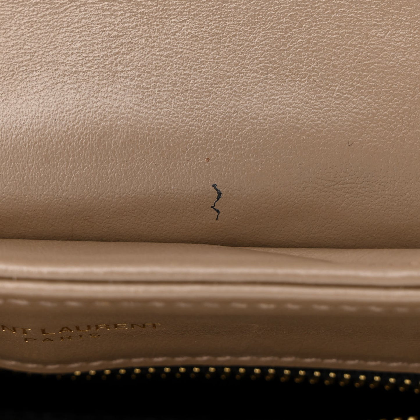 Calfskin Y Quilted Monogram Toy Loulou Crossbody Bag Taupe