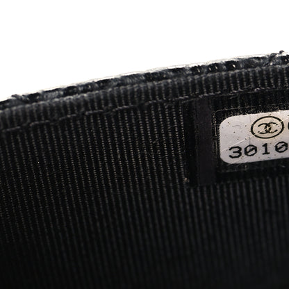 Chanel Caviar Quilted Flap Card Holder Wallet Black 8 of 9
