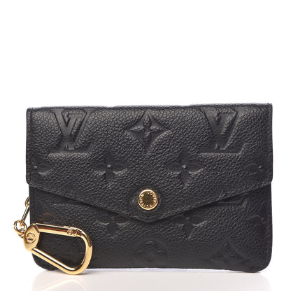Louis Vuitton Empreinte Key Pouch Black 1 of 7
