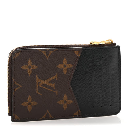 Louis Vuitton Monogram Recto Verso Card Holder Black 3 of 7