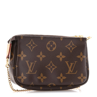 Louis Vuitton Monogram Mini Pochette Accessories 3 of 9
