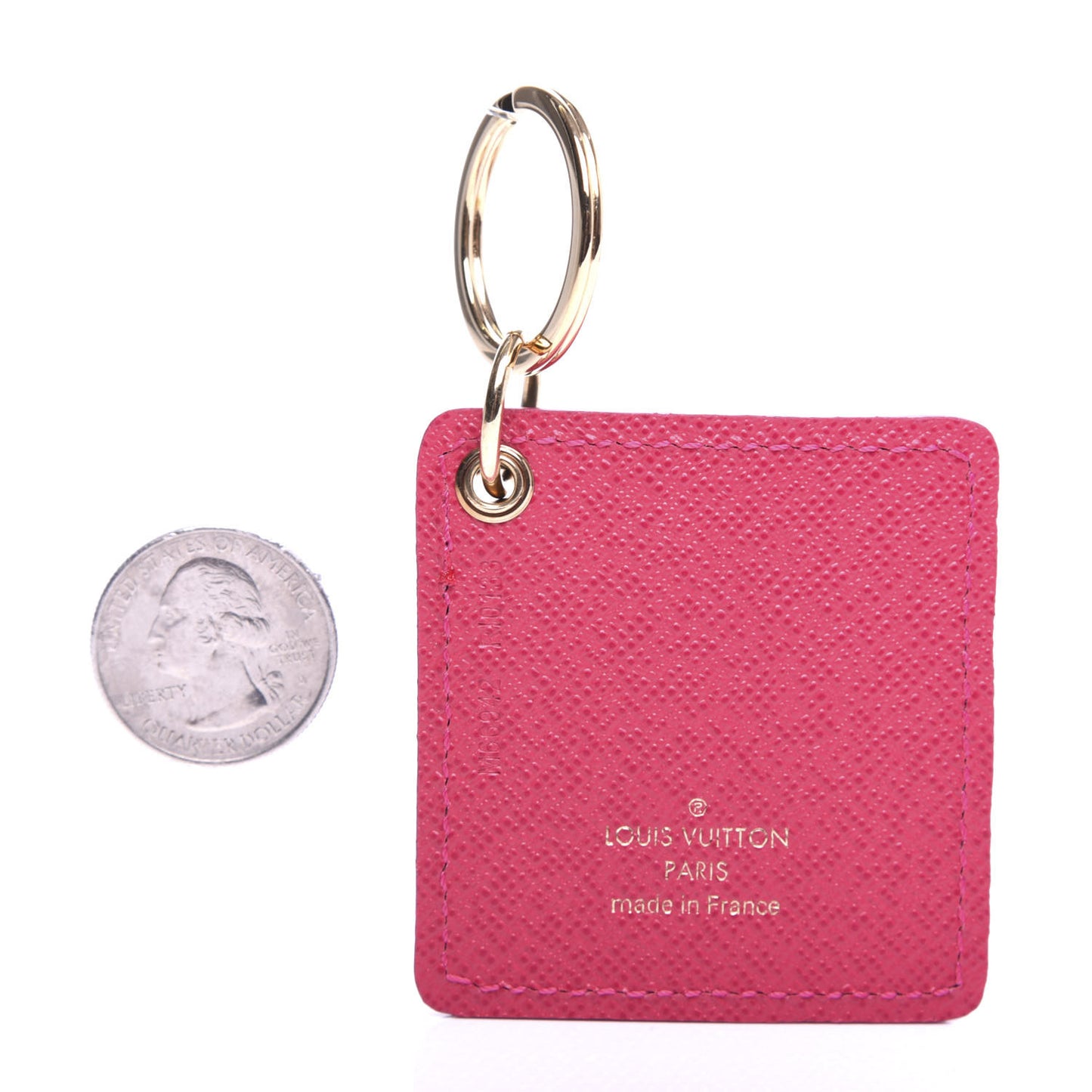 Monogram Illustre Carousel Bag Charm Key Ring Pink