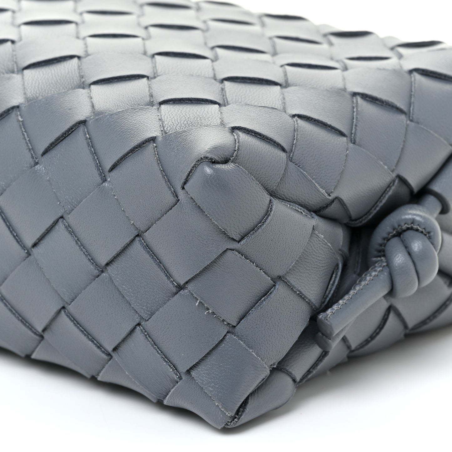 Nappa Intrecciato Mini Loop Camera Bag Thunder