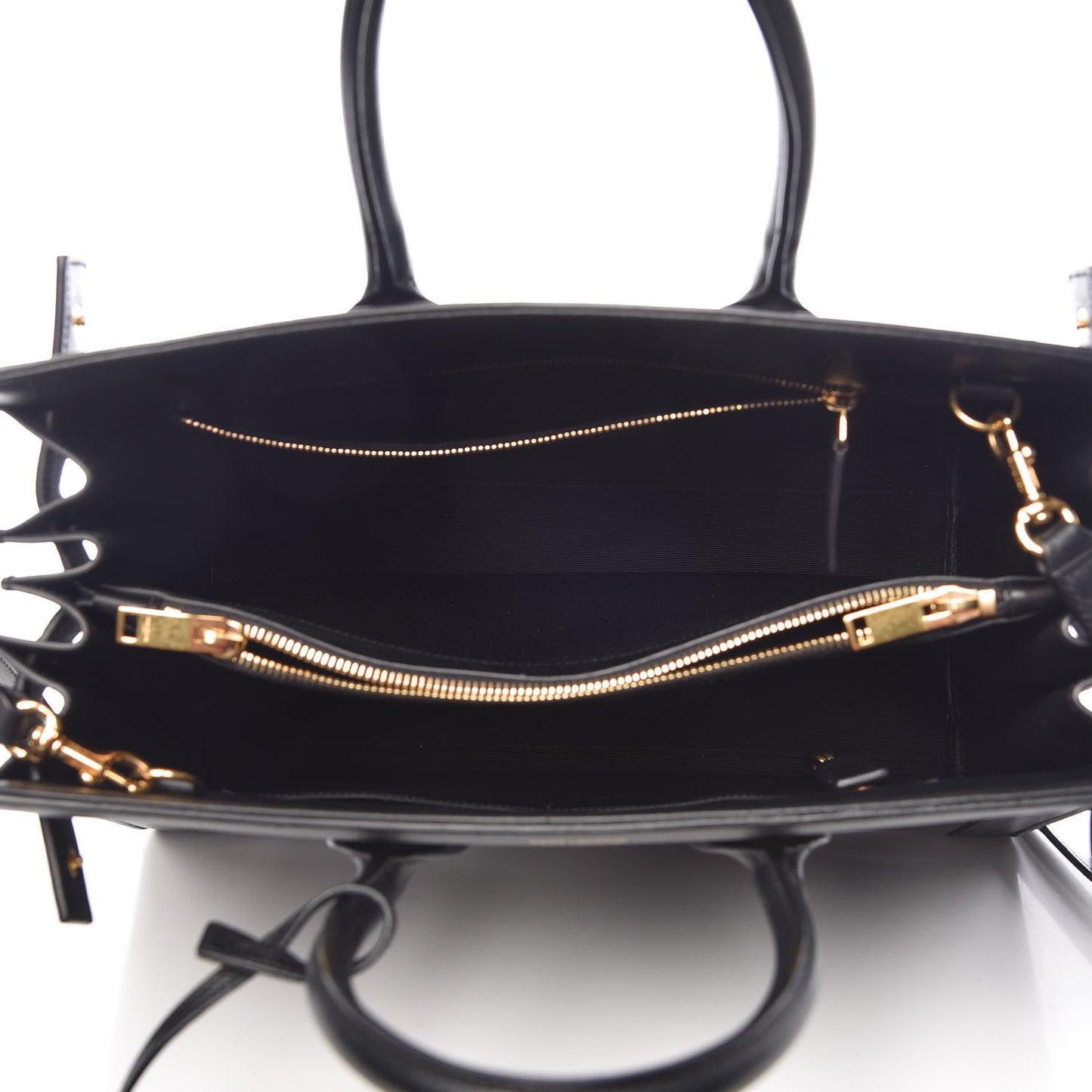 Patent Small Sac de Jour Black