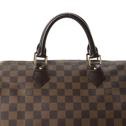 Louis Vuitton Damier Ebene Speedy 30 9 of 10