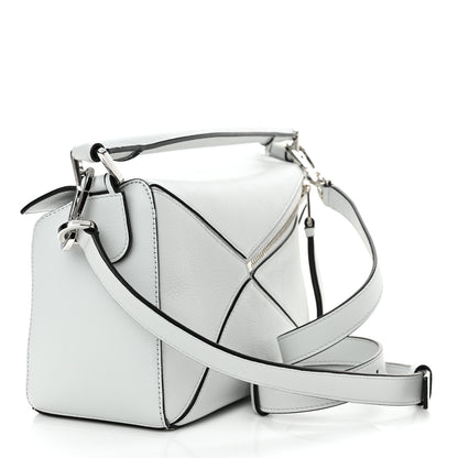 Loewe Calfskin Small Puzzle Bag Kaolin 3 of 12