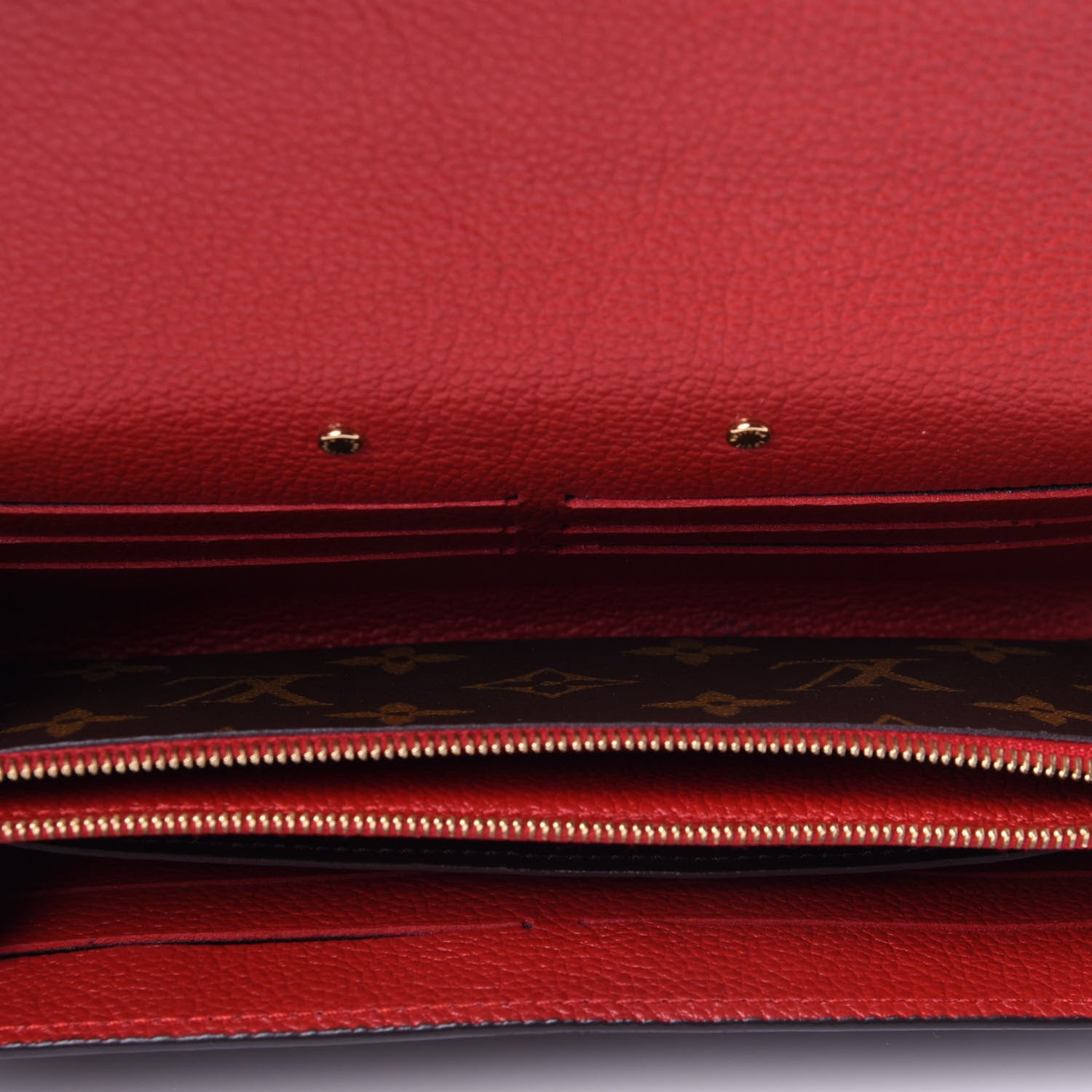 Louis Vuitton Monogram Pallas Wallet Cherry 5 of 11