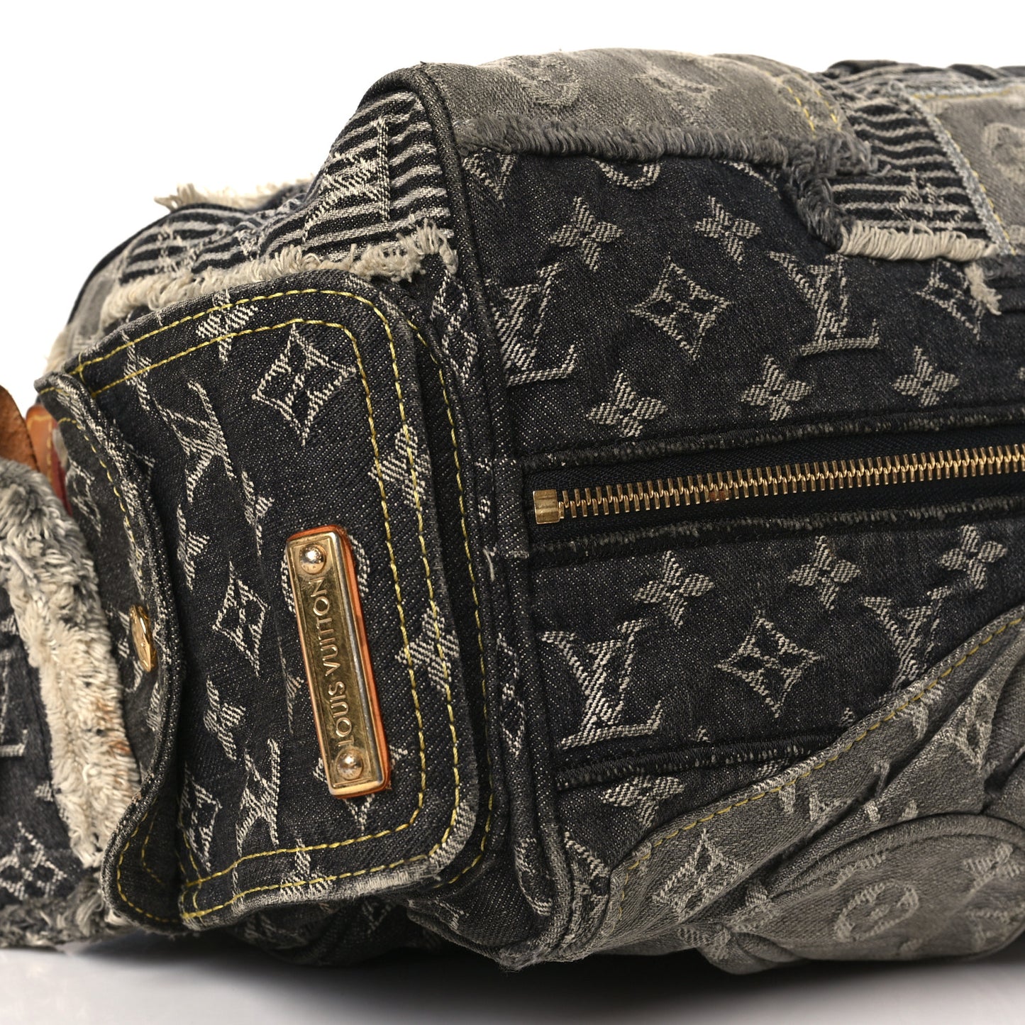 Denim Patchwork Speedy 30 Grey