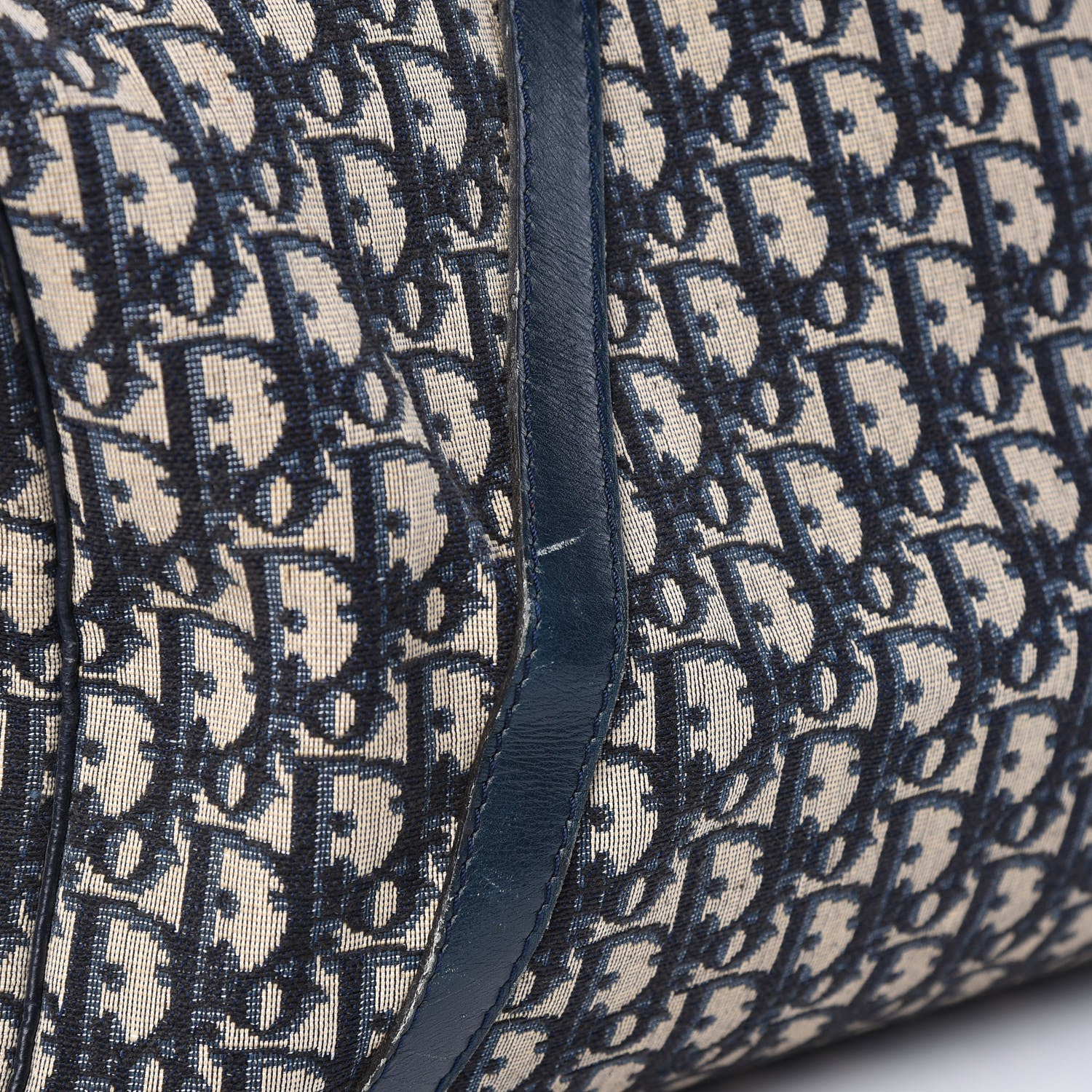 Christian Dior Monogram Duffle Navy Blue 12 of 12