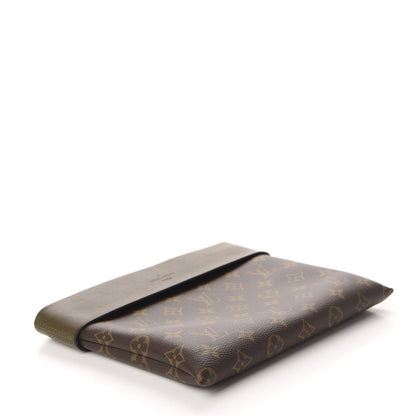 Louis Vuitton Monogram Tuileries Pochette Kaki 4 of 8
