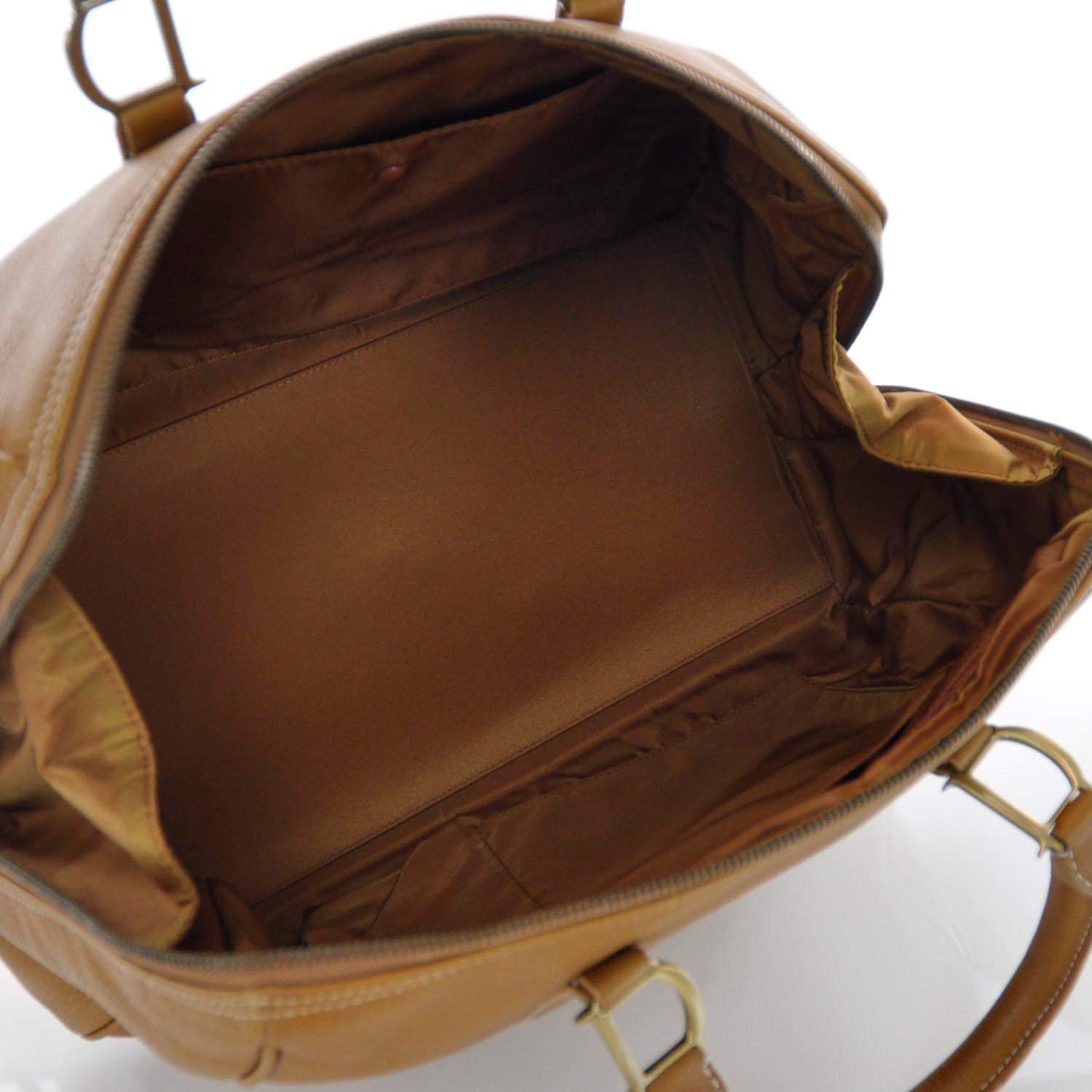 Christian Dior Leather Tote Camel 6 of 8