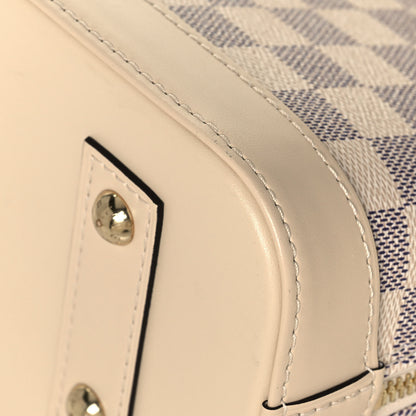 Louis Vuitton Damier Azur Braided Alma BB 9 of 12
