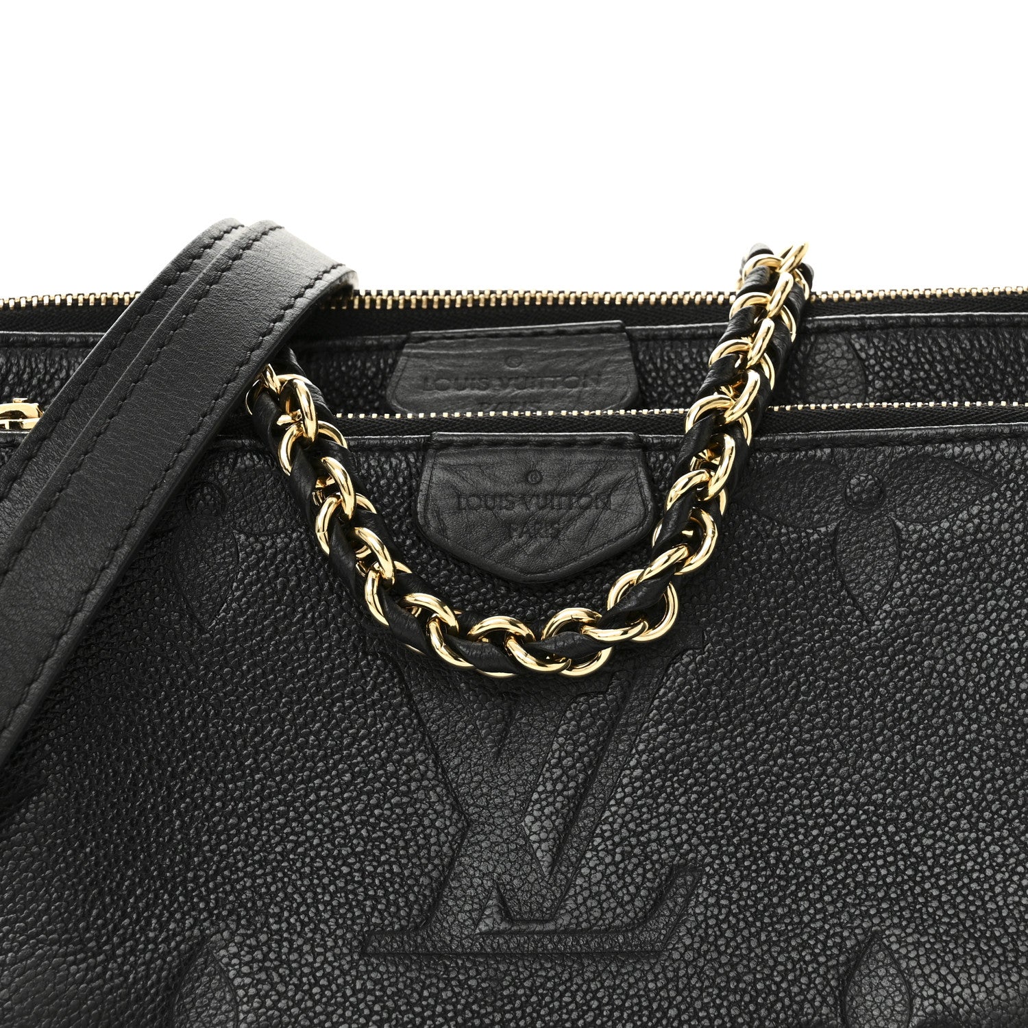 Louis Vuitton Empreinte Monogram Giant Multi Pochette Accessories Black 8 of 10