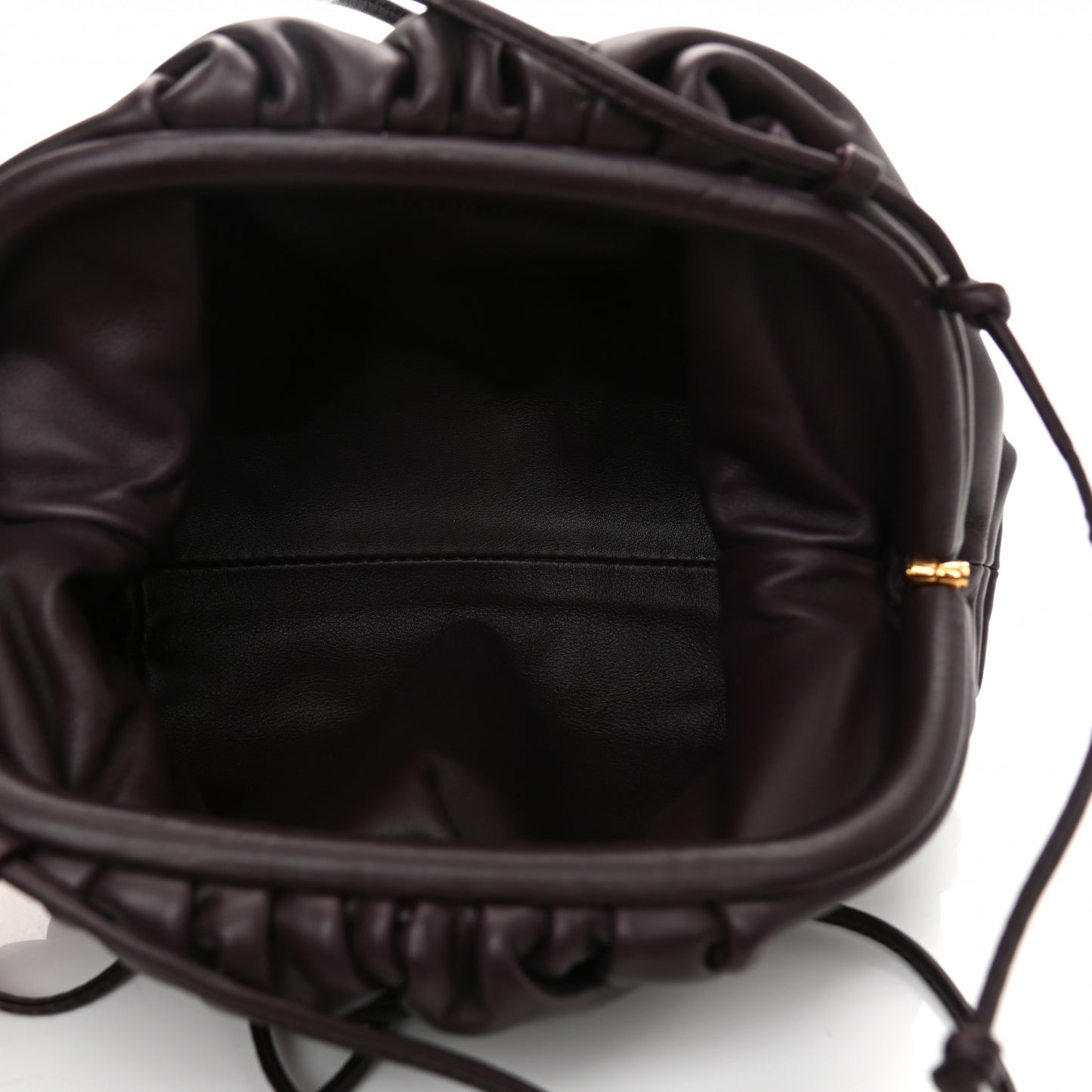 Butter Calfskin The Mini Pouch Grape