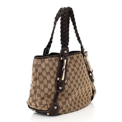 Gucci Monogram Small Pelham Shoulder Bag Dark Brown 3 of 13