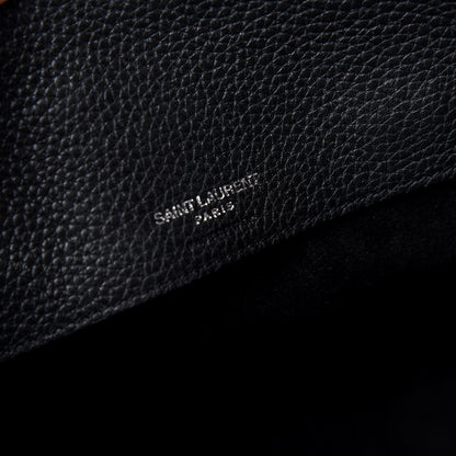 Saint Laurent Grained Calfskin Baby Sac De Jour Souple Black 8 of 9