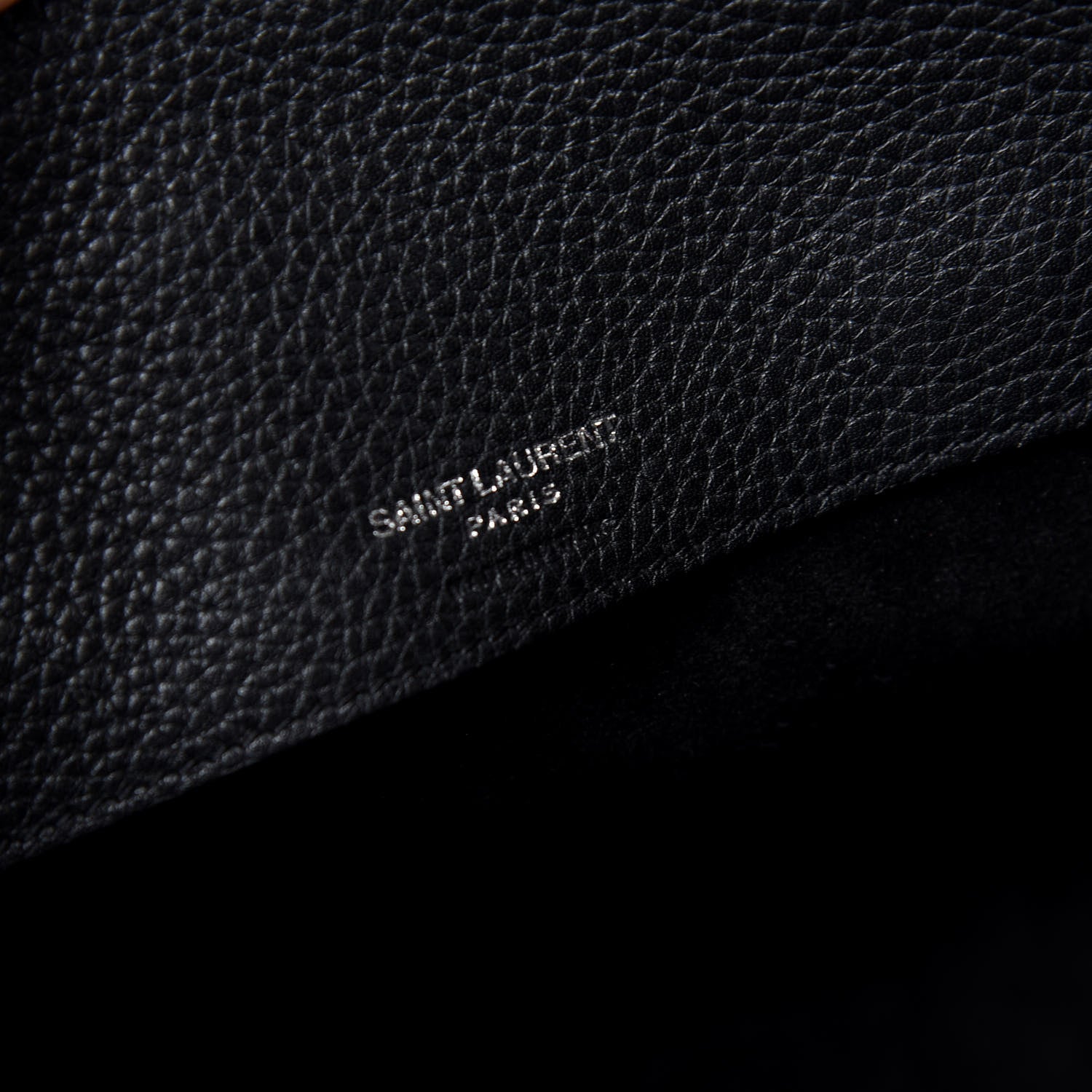 Saint Laurent Grained Calfskin Baby Sac De Jour Souple Black 8 of 9