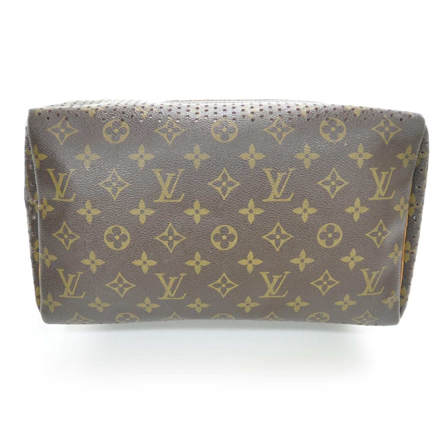Monogram Perforated Speedy 30 Fuchsia