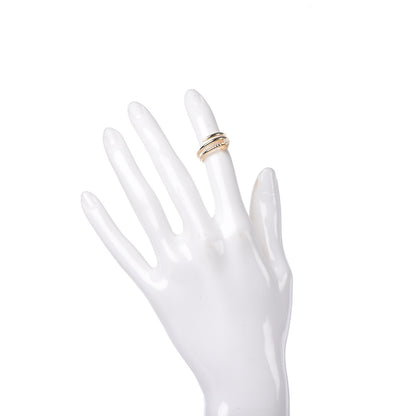 Cartier 18K Yellow Gold Diamond Juste Un Clou Wrap Ring 48 4.5 2 of 5