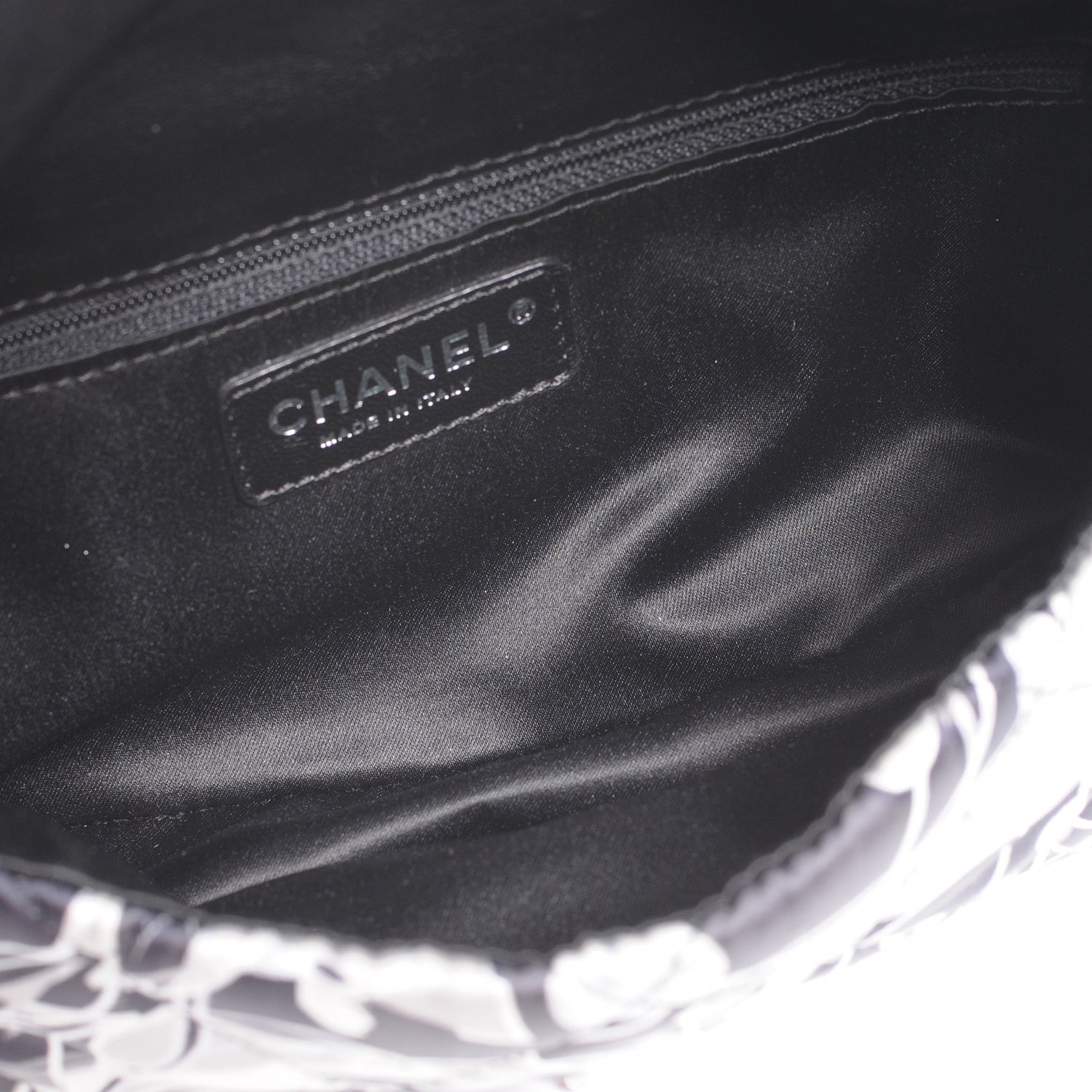 Chanel Satin Quilted Medium Kaleidoscope Flap 7 of 8