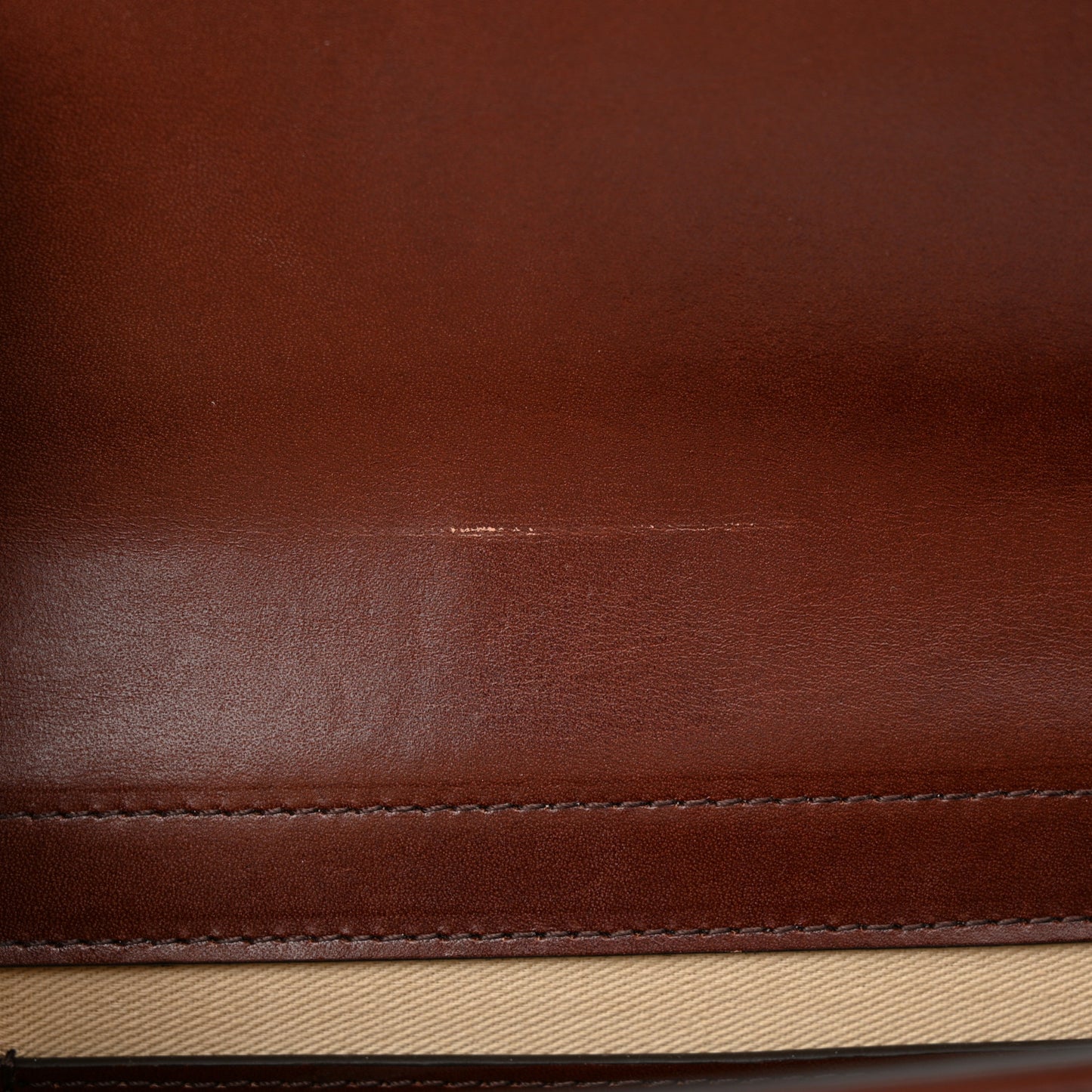 Smooth Calfskin Le Grand Bambino Dark Brown