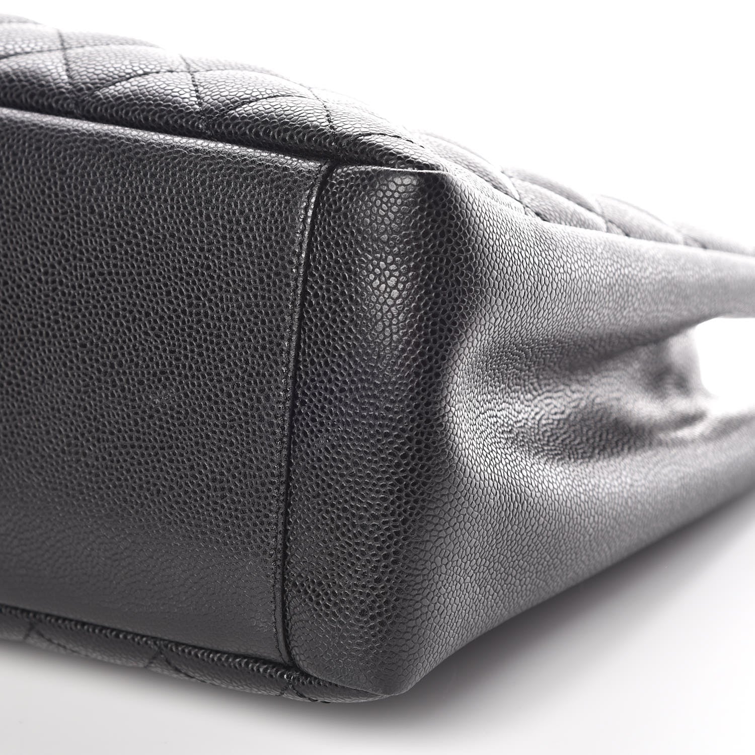 Chanel Caviar Quilted Grand Shopping Tote GST Black 6 of 10