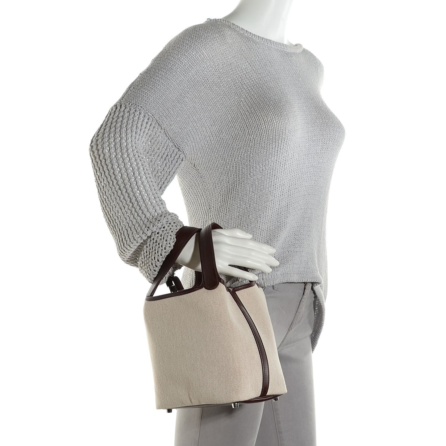 Toile Natural Barenia Picotin 18 PM Ebene
