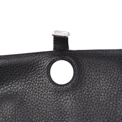 Hermes Togo Dogon Duo Wallet Black 7 of 13