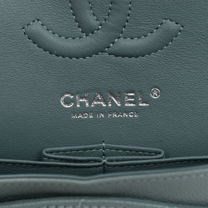 Chanel Caviar Quilted Small Double Flap Light Blue 6 of 7