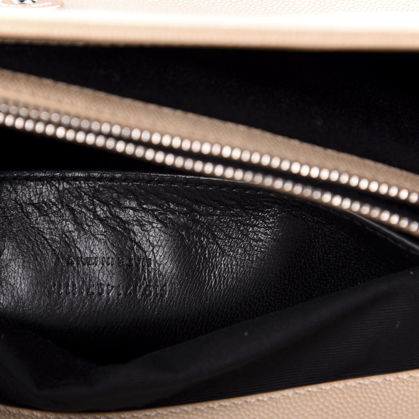 Grain De Poudre Medium West Hollywood Monogram Fold-Over Nude Powder